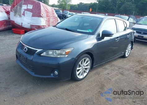 2011 Lexus Ct 200H Premium из США, поврежденный, VIN JTHKD5BH0B2039237